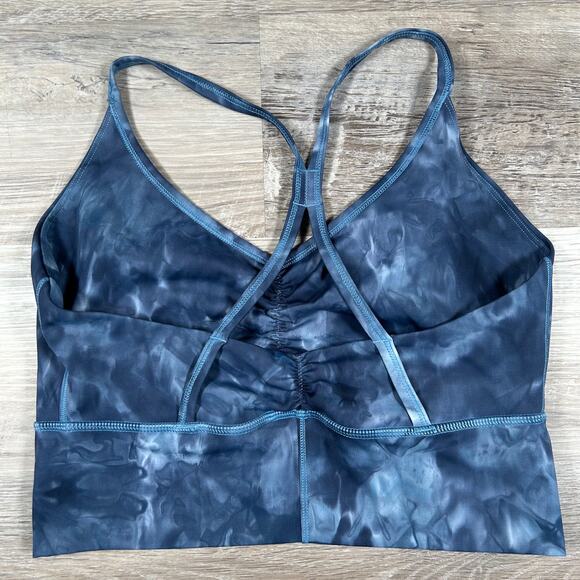 Gymshark Tie-Dye Sports Bra - Strappy Back, Size Small - Picture 3 of 4